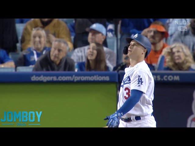 Joc Pederson hits a home run vs Hunter Strickland in Game 1 of the NLDS, a breakdown