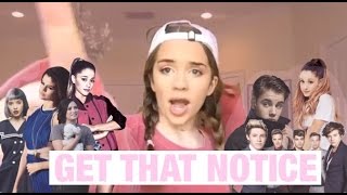 HOW TO GET YOUR IDOL TO NOTICE YOU | Camryn Sullivan