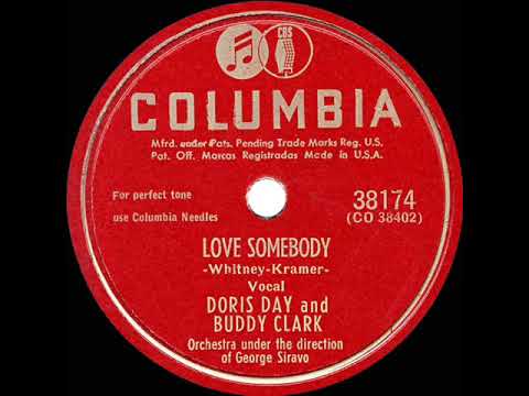 1948 HITS ARCHIVE: Love Somebody - Doris Day & Buddy Clark (a #1 record)