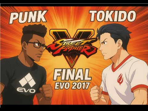 BATALLLÓN !! SFV: Echo Fox Tokido vs PG Punk - EVO 2017 Grand Final