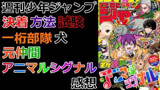 【週刊少年ジャンプ】今週のおすすめは『アニマルシグナル』【感想】【考察】※最新話ネタバレ注意