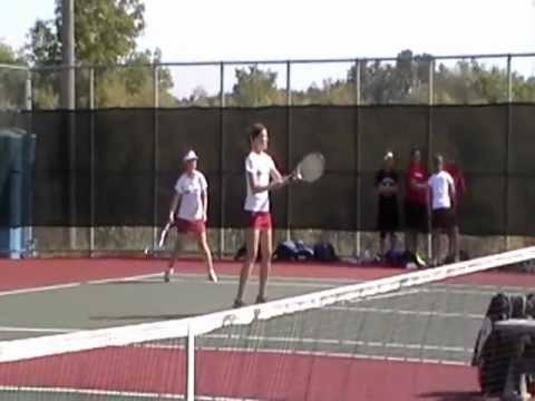 Sauk Centre vs. Park Rapids girls' tennis - 8/22/12 - Clip No. 2
