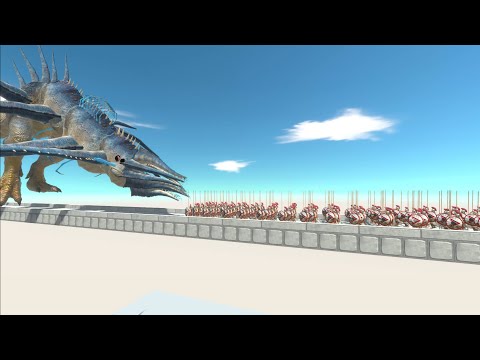 SKY BRIDGE LEVIATHAN vs ARMIES - Animal Revolt Battle Simulator
