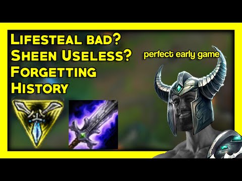 Tryndamere Mains CLUELESS on Itemization?  Perfect Early Game - Mid Tryndamere