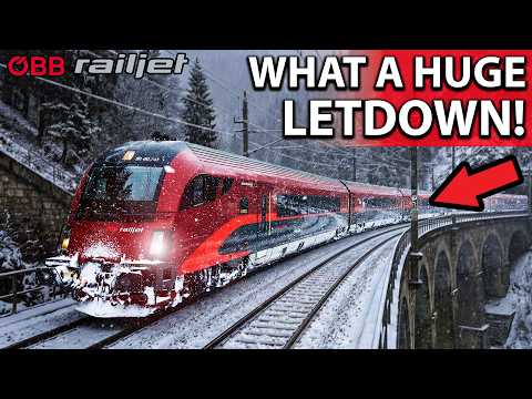 This is the BRAND NEW Version of Austria’s Railjet High-Speed Train