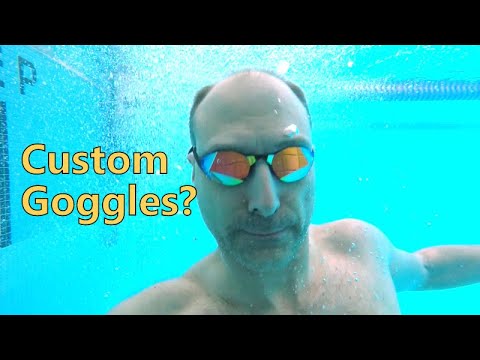 See how they make Custom swimming goggles at theMagic5