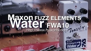 Video thumbnail for Maxon : WATER Fuzz - Demo by Brett Kingman