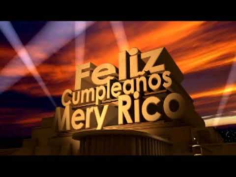 Feliz Cumpleaños Mery Rico