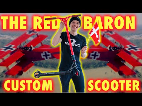 , title : 'The Red Baron - Custom Scooter Build by SkatePro #11'