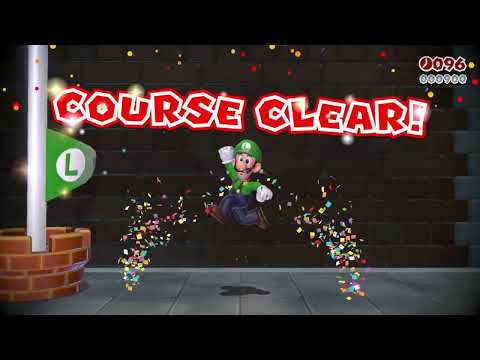 Super Mario 3D World [Switch] 5-3 Speedrun - Time: 4 (Tied WR)