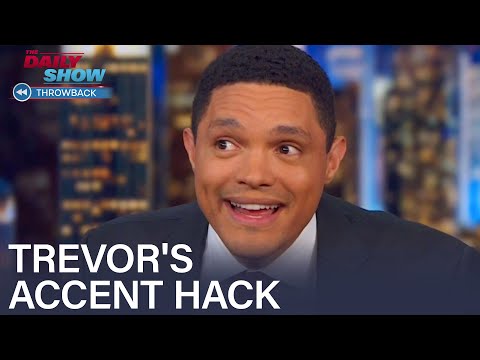Trevor Noah Reveals His Accent Hack - Between The Scenes | The Daily Show