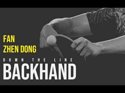 FAN ZHENDONG-THE BEST BACKHAND IN THE WORLD (Explosive backhand attack)