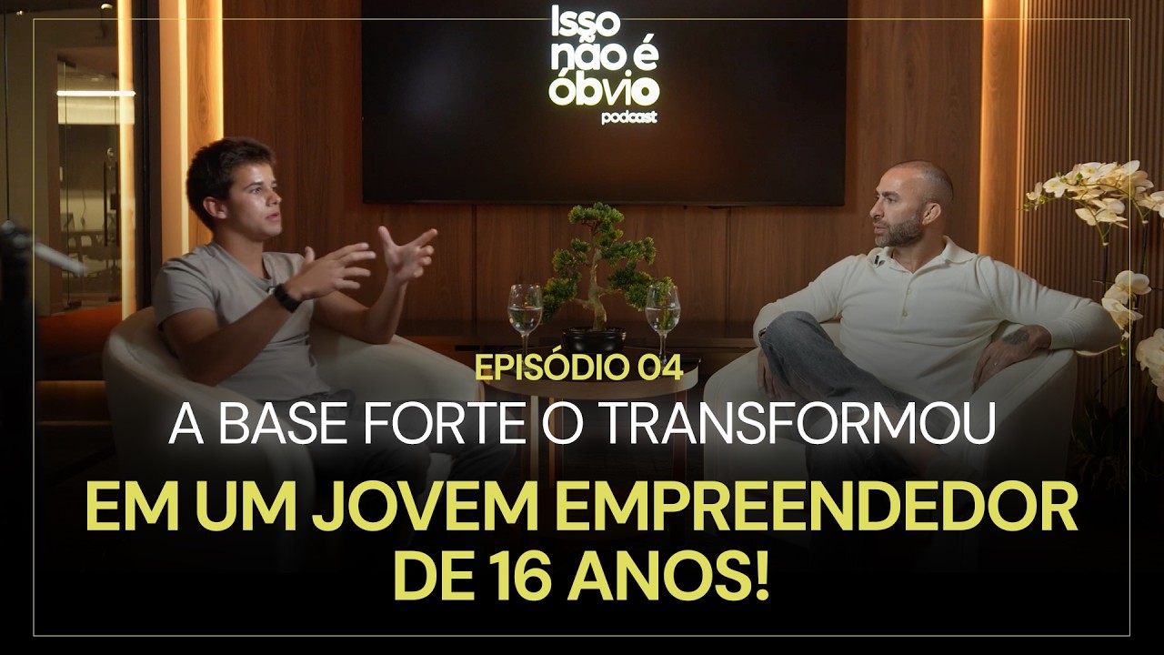 A Base Forte o Transformou em um Empreendedor aos 16 Anos!