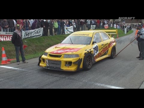 Sound Battle. Subaru Impreza WRX STI vs Mitsubishi EVO #1 On race/track