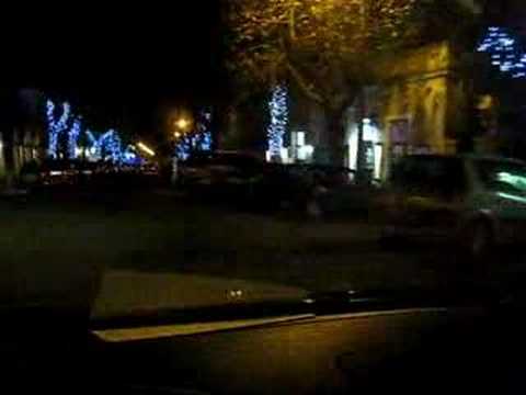 Luci di Natale sul lido