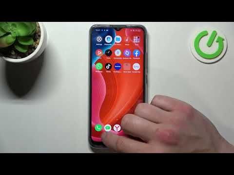 How to Remove / Restore Messages Icon from / to the Home Screen on REALME C25s