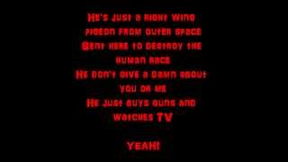 The Dead Milkmen - Right Wing Pigeons (lyrics onscreen)