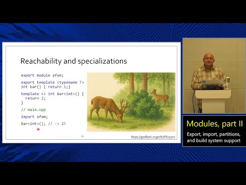 Lecture 8. Modules part 2: Export, Import and BMI. Master's Course in C++ (MIPT, 2025-2026).