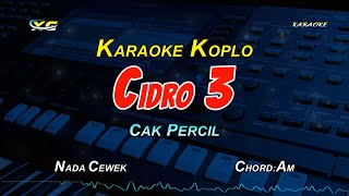 Download lagu CIDRO 3 KARAOKE KOPLO  - CAK PERCIL (NADA CEWEK) mp3 Download lagu CIDRO 3 KARAOKE KOPLO  - CAK PERCIL (NADA CEWEK) mp3