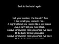 Scorpions Always Somewhere HQ Scroll Lyrics 22