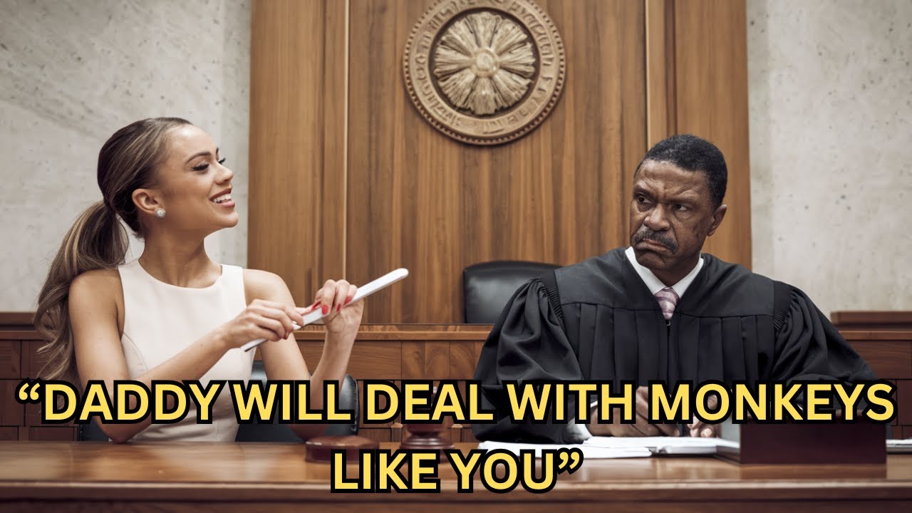 Ditzy Rich Girl Files Her Nails In Front Of Black Judge - His Verdict Ruins Her Life Forever