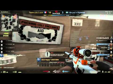 Dreamhack Highlight: NIP VS LDLC - Disgusting GeT_RighT