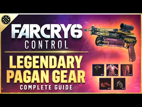 Far Cry 6 - Legendary Pagan Min Gear - A Complete Guide to Control DLC | A Semi-Automatic Crossbow