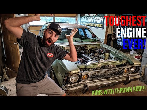 Straight Six Runs After Throwing a Rod! Will the Green Hornét do Burnouts? Sally's Speed Shop Ep. 8