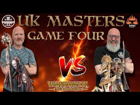 UK  MASTERS - GAME FOUR - Scott Reid (Tomb Kings) Vs Keith Wilkinson (Vampires)