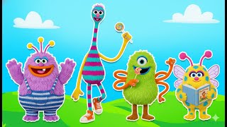 Create Sesame Street Friends with Play Doh | Best Preschool Learning Videos for Kids &amp; Toddlers