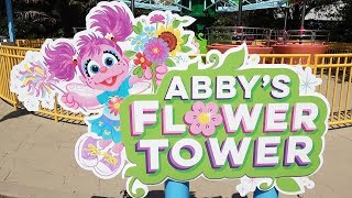 Abby's Flower Tower FULL POV Ride Experience at Sesame Street in SeaWorld Orlando