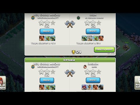 DA CHE LATO SI ATTACCA OGNI BASE NELLA BASE DEL COSTRUTTORE? CLASH OF CLANS ITA - REQ CARLO MAGNO