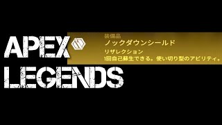 【 APEX 】金ノックダウンシールド #13