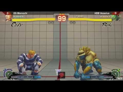 Veserius (Blanka) vs Momochi (Cody)