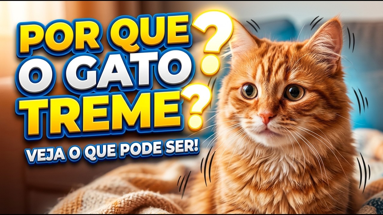 POR QUE O GATO TREME? GATO TREMENDO - CAUSAS - Gatil Hauser