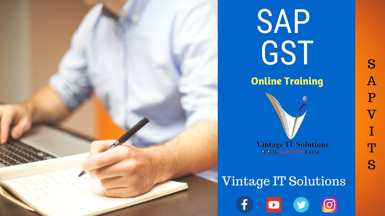 SAP GST Goods and Service Tax Demo Session Video | SAP Online Training Company - SAPVITS