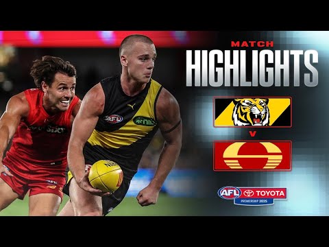 Richmond v Gold Coast Highlights | Round 6, 2025 | AFL