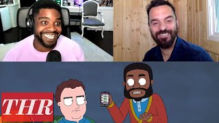 Netflix's 'Hoops': Jake Johnson, Ron Funches & More Voice Actors Talk Animated Show | THR Interview video