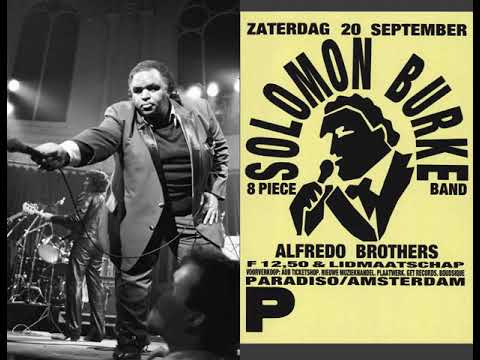 Solomon Burke live at Paradiso Amsterdam  20 september 1986