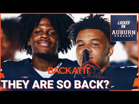 MASSIVE NEWS: AnQuon Fegans, Eric Winters STAYING at Auburn, MASSIVE for Alex Golesh