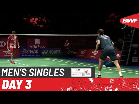 BWF Thomas Cup | Rasmus Gemke (DEN) vs Fabian Roth (GER) | Group B