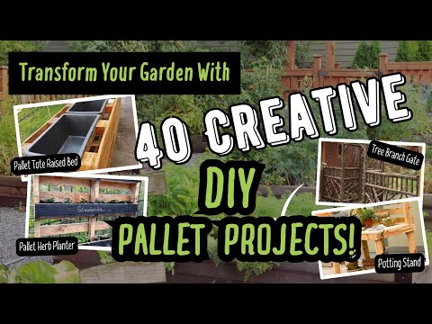 40 Creative DIY Pallet Projects