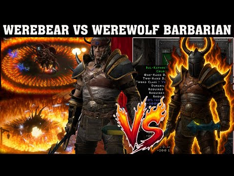 ⚔️ Bul-Kathos’ Set Barbarian: Werebear vs Werewolf – Who Destroys Uber Tristram Faster?