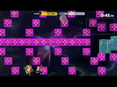 SSBU, Bonus stage without cannon all chars(except dr mario and echos)