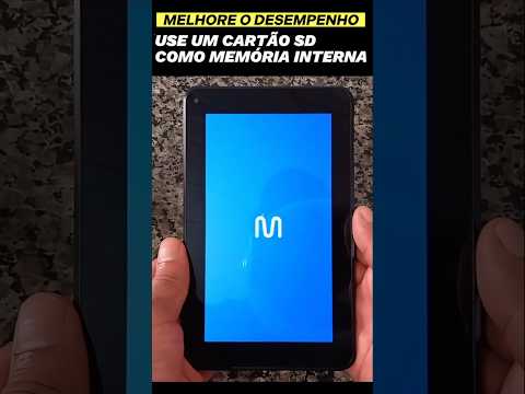 USE UM CARTÃO SD COMO MEMÓRIA INTERNA E MELHORE O DESEMPENHO DO SEU TABLET #tablet #dicas
