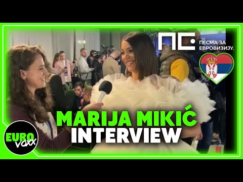 Marija Mikić - Ljubav me inspiriše (INTERVIEW) // Pesma za Evroviziju 2022 // Serbia Eurovision 2022
