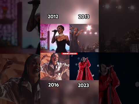 Rihanna- Diamonds Evolution #shorts #rihanna