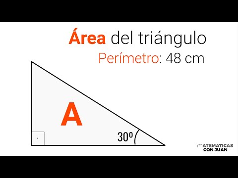ÁREA DEL TRIÁNGULO DADO PERÍMETRO Y ÁNGULO. Geometría Básica