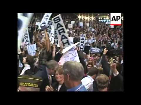 Delegates react to Palin's speech, Alaska reax
