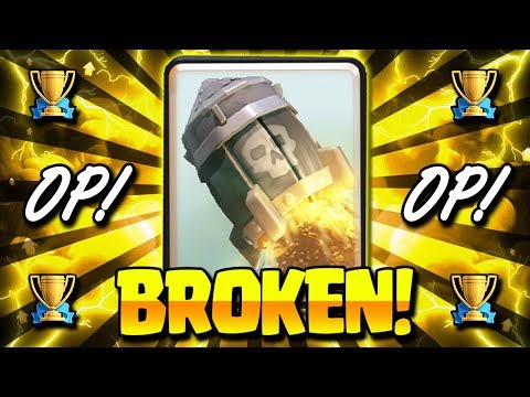 INSANE!! NEW 4 SPELL ROCKET CYCLE DECK IS BROKEN!! - Clash Royale